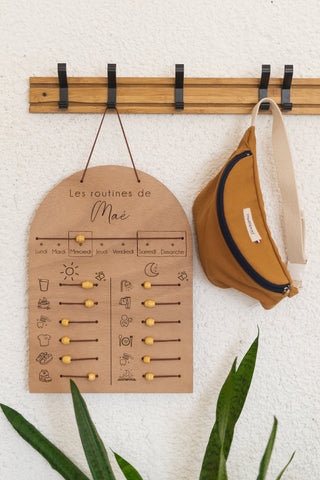 Tableau des routines (à personnaliser)