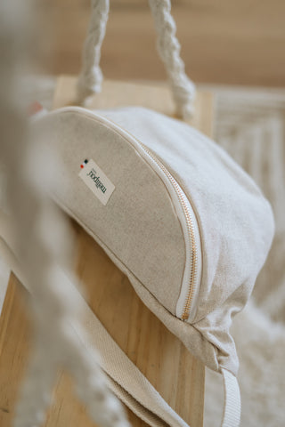 Sac banane à langer Lin pailleté