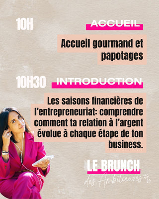 EVENT - Le BRUNCH DES AMBITIEUZES avec La Georgette