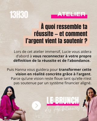 EVENT - Le BRUNCH DES AMBITIEUZES avec La Georgette