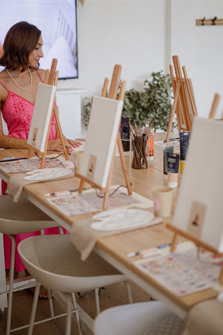 Atelier peinture sur Mug de Noël