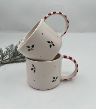 Atelier peinture sur Mug de Noël