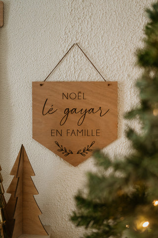 Blason "Noël lé gayar en famille"
